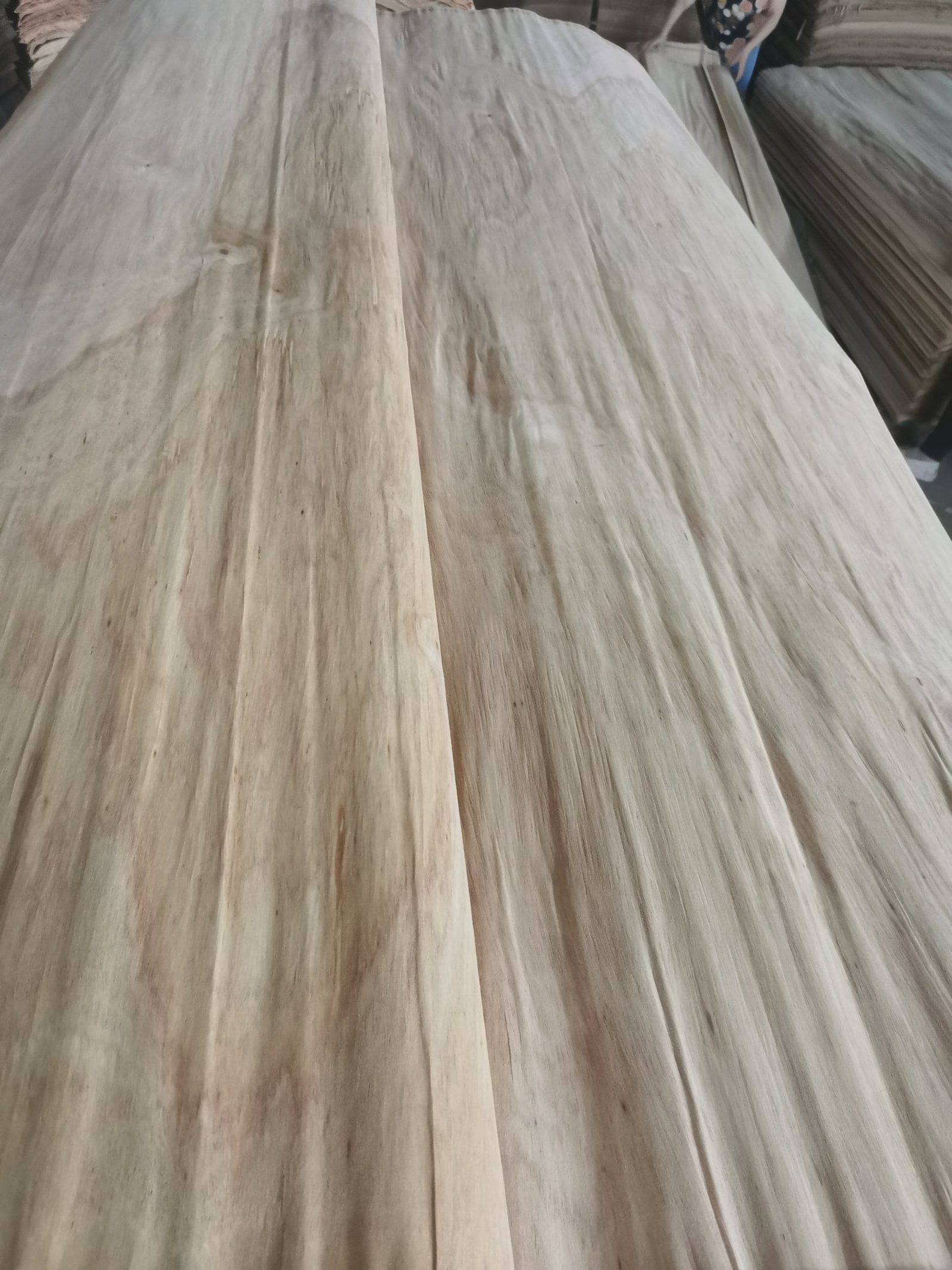 Rotary cut veneer sample